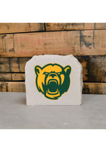Baylor Bears Bear Logo 6x5 Rock - Grey