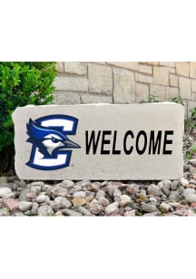 Creighton Bluejays Logo Welcome 17x7 Rock - Grey