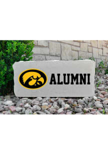 Iowa Hawkeyes Hawkeye Alumni 17x7 Rock - Grey