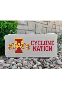Iowa State Cyclones Cyclone Nation 17x7 Rock - Grey