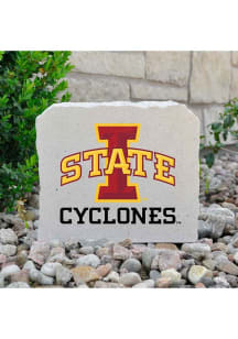 Iowa State Cyclones Logo Cyclones 8x7 Rock - Grey