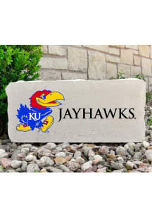 Kansas Jayhawks Jayhawk Jayhawks 17x7 Rock - Grey