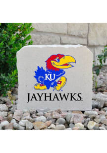 Kansas Jayhawks Jayhawk Jayhawks 8x7 Rock - Grey