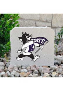 K-State Wildcats State Williw 8x7 Rock - Grey