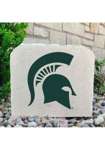 Michigan State Spartans State Spartan 11x9 Rock - Grey