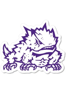 TCU Horned Frogs 2" Horned Frog Dizzler Stickers - Purple