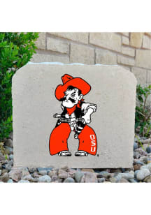 Oklahoma State Cowboys Pistol Pete 11x9 Rock - Grey