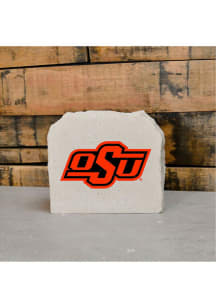Oklahoma State Cowboys OSU Logo 6x5 Rock - Grey