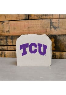 TCU Horned Frogs 6x5 Rock - Grey