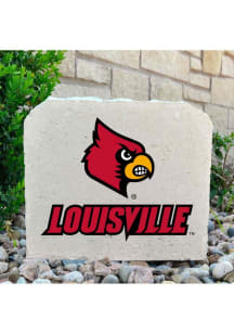 Louisville Cardinals Cardinal Logo Rock - Red
