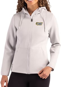 Cutter and Buck VCU Rams Womens Grey Epic Comfort Full Zip Light Weight Jacket