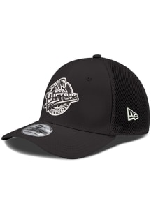 New Era Detroit Pistons Mens Black Hardwood Classic Team Classic Neo 39THIRTY Flex Hat