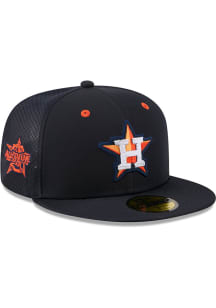 New Era Houston Astros Mens Navy Blue 2026 MLB All Star Game Workout 59FIFTY Fitted Hat