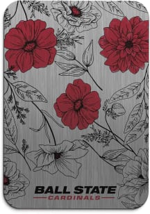Ball State Cardinals Floral Mousepad