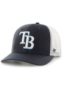 47 Tampa Bay Rays TRUCKER Adjustable Hat - Navy Blue