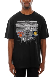 New Era Indiana Pacers Black 2025 Conference Finals Matchup vs Knicks Short Sleeve T Shirt