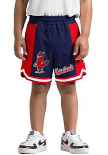 Pro Standard St Louis Cardinals Toddler Navy Blue Classic Chenille Bottoms Shorts