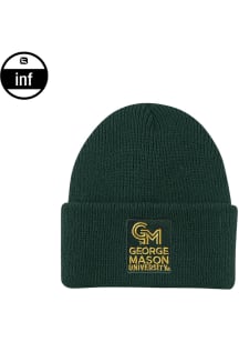 LogoFit George Mason University Northpole Cuffed Baby Knit Hat - Green