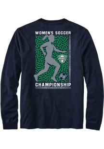 Summit Sportswear MAC Navy Blue Womens Soccer Long Sleeve T Shirt