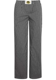 Hype and Vice Iowa Hawkeyes Womens Black Gingham Loungewear Sleep Pants