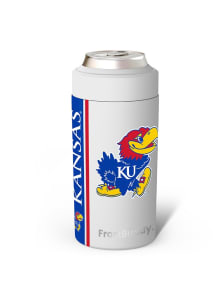 Kansas Jayhawks Stripe Universal Frost Buddy Stainless Steel Coolie