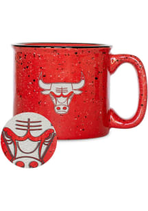 Chicago Bulls Campfire Ceramic Mug - Black