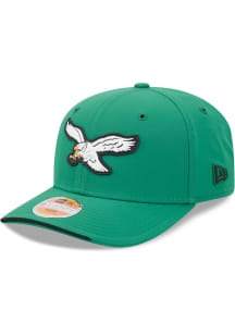 New Era Philadelphia Eagles Kelly Green 2026 NFL Sideline JR 9SEVENTY Youth Adjustable Hat