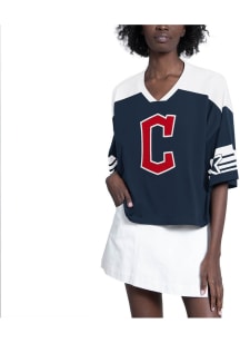 Cleveland Guardians Womens Starter Dream Team Fashion Baseball Jersey - White
