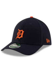 New Era Detroit Tigers Mens Navy Blue MLB Player Replica 39THIRTY M-Crown Flex Hat