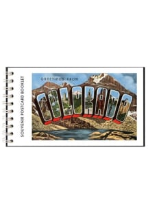Colorado Greetings from Colorado Set of 6 Booklet Postcard