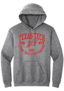 Summit Sportswear Texas Tech Red Raiders Mens Graphite Big 12 2026 Men's Outdoor Track & Field Cha..
