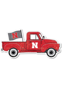 Nebraska Cornhuskers 2" Truck Dizzler Stickers - Red