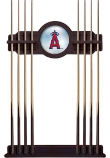 Los Angeles Angels Solid Wood Cue Rack Pool Table