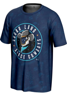 ProSphere Sugar Land Space Cowboys Navy Blue ICON Short Sleeve T Shirt