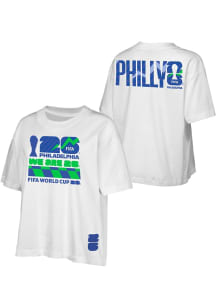 FIFA Philadelphia Womens White Cityview Short Sleeve T-Shirt