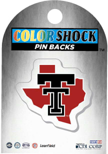 Texas Tech Red Raiders Souvenir Mini Acrylic Pin - Red