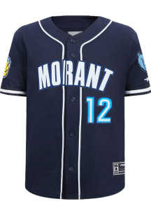 Ja Morant  Pro Standard Memphis Grizzlies Youth Navy Blue Classic Mesh Short Sleeve T-Shirt