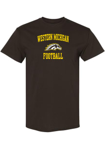 Western Michigan Broncos Brown Football Short Sleeve T Shirt