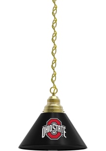 Ohio State Buckeyes Single Gold Billiard Lamp