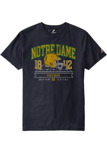 Notre Dame Fighting Irish Navy Blue Football All American Football No Boundaries Short Sleeve T Sh..