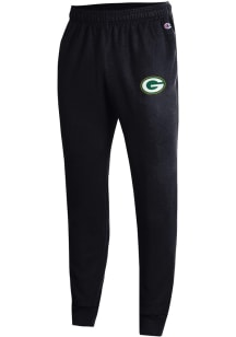 Champion Green Bay Packers Mens Black Power Jogger Sweatpants