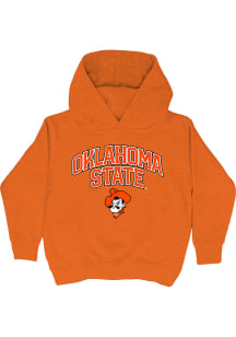Vive La Fete Oklahoma State Cowboys Youth Orange Arch Sam Long Sleeve Hoodie