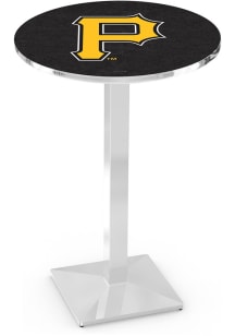 Pittsburgh Pirates Chrome Square Base Pub Table