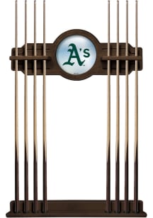 Oakland Athletics Solid Wood Cue Rack Pool Table