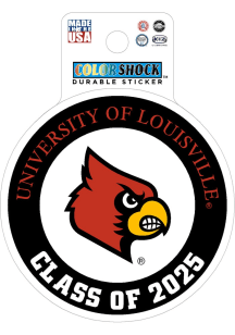 Louisville Cardinals Class of 2025 Durable Stickers - Cardinal