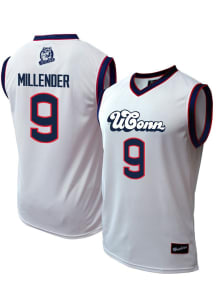 Alec Millender  Genuine Collective UConn Huskies White NIL Jersey