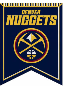 Denver Nuggets 18x24 Banner - White