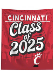 Cincinnati Bearcats Class of 2025 50x60 Tapestry Blanket