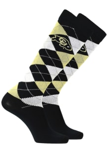 Colorado Buffaloes Argyle Mens Argyle Socks