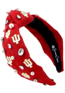 Indiana Hoosiers Beaded Logo Womens Headband